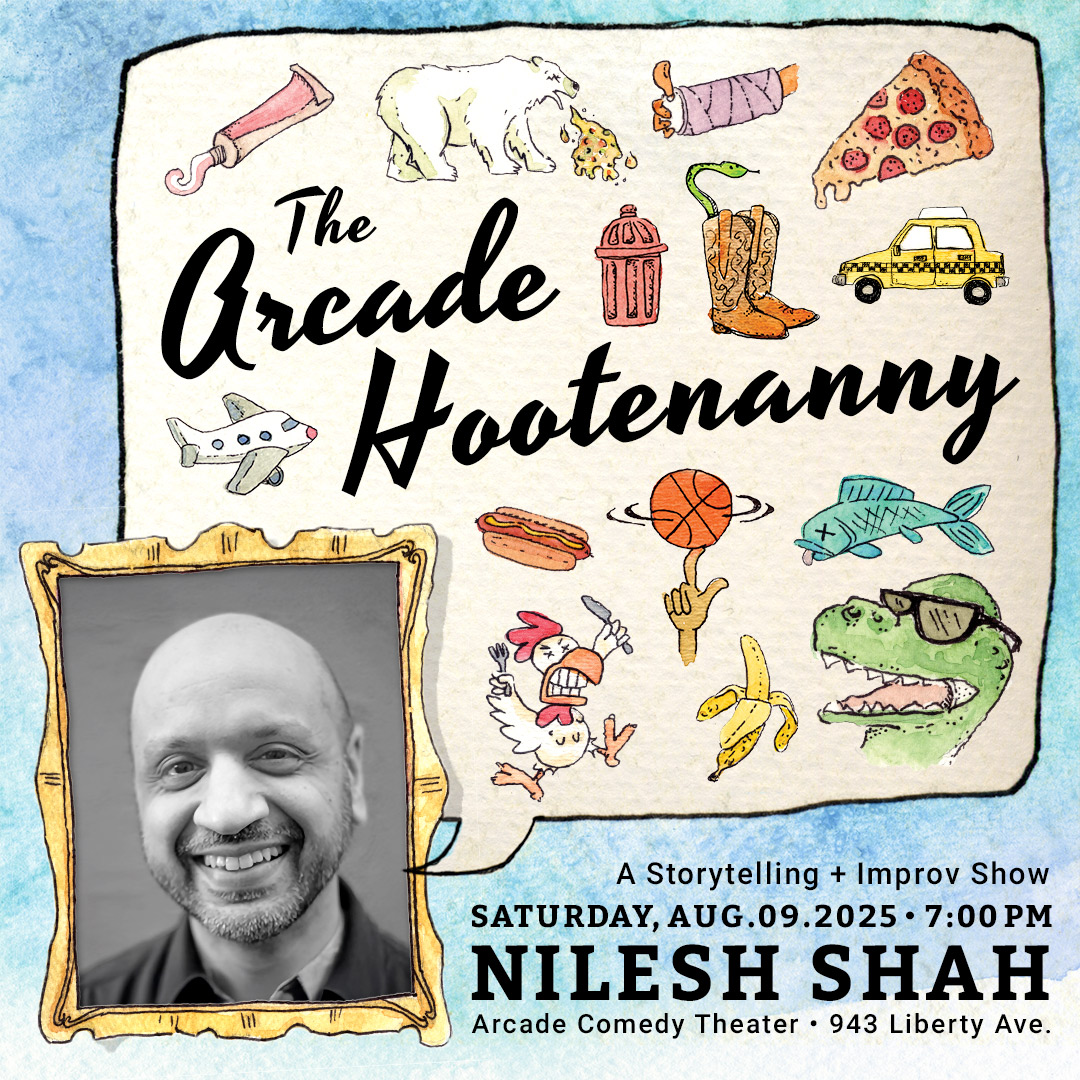 The Arcade Hootenanny features Pittsburgh's best improvisers creating comedy from a guest monologist's true stories.