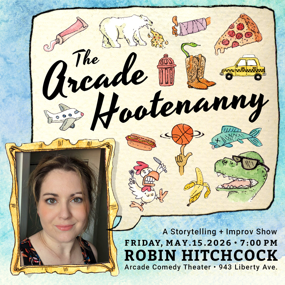 The Arcade Hootenanny features Pittsburgh's best improvisers creating comedy from a guest monologist's true stories.